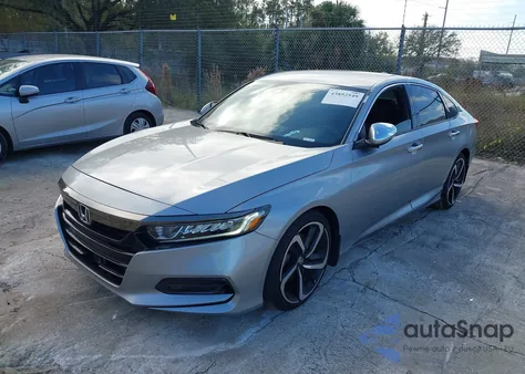 2018 Honda Accord Sport from USA, damaged, VIN 1HGCV1F38JA254087